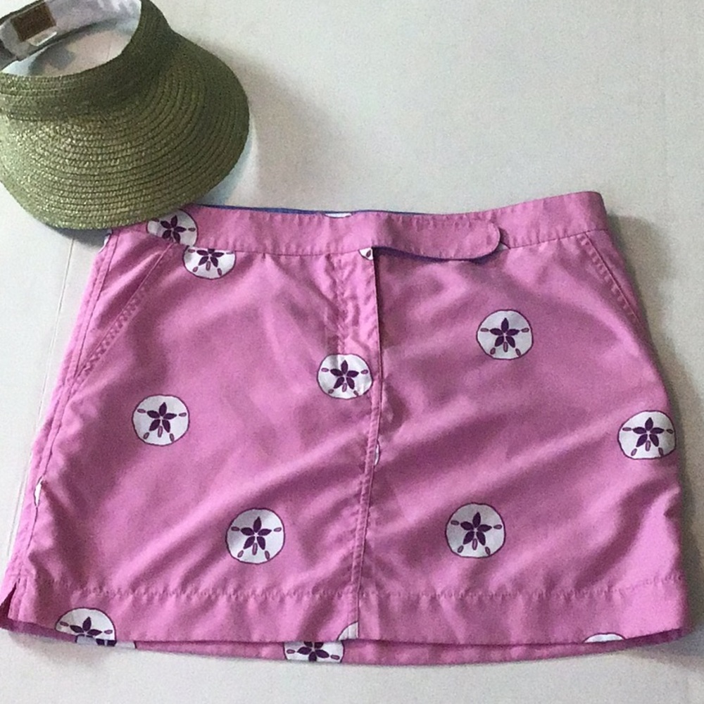 Bermuda Styles Sand Dollar  Print Skirt  Size 14